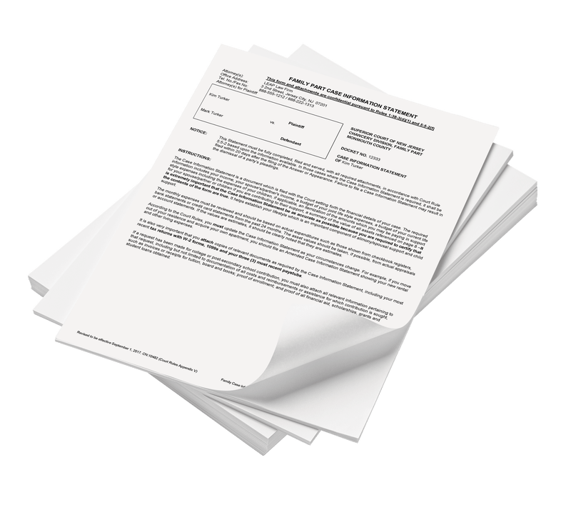 Legal Copies of a Court Case